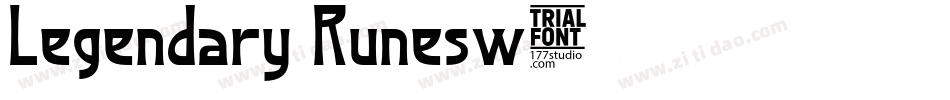 Legendary Runesw字体转换